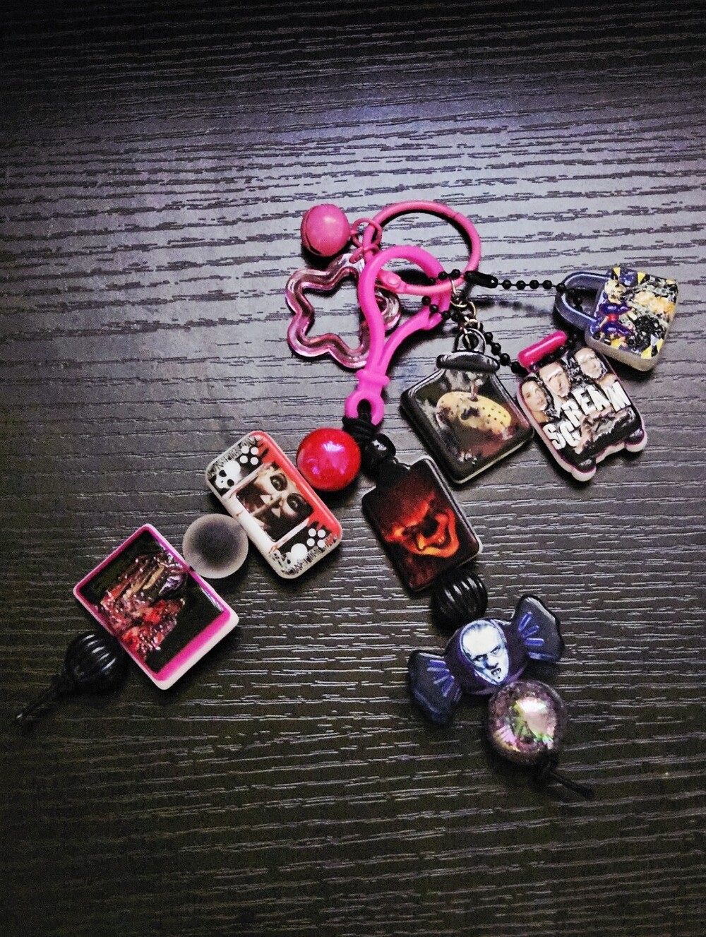 Horror Themed Bag Charm